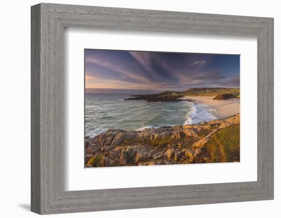 Clachtoll Beach, Clachtoll, Sutherland, Highlands, Scotland, United Kingdom, Europe-Alan Copson-Framed Photographic Print