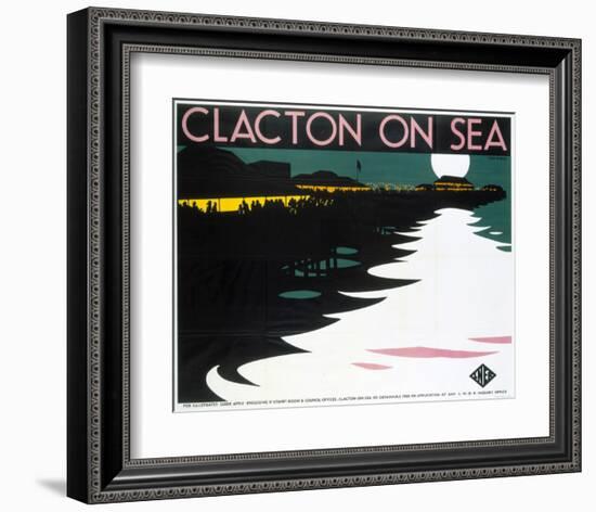 Clacton on Sea-null-Framed Art Print