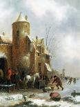 A Winter Landscape-Claes Molenaer-Framed Giclee Print