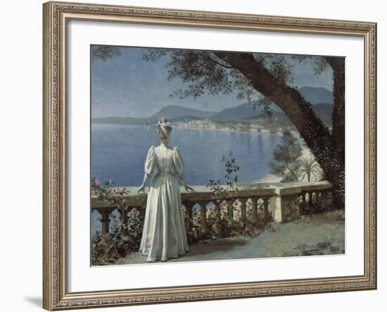 Clair De La Lune-Louis Maeterlinck-Framed Giclee Print