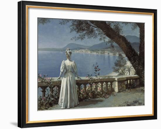 Clair De La Lune-Louis Maeterlinck-Framed Giclee Print