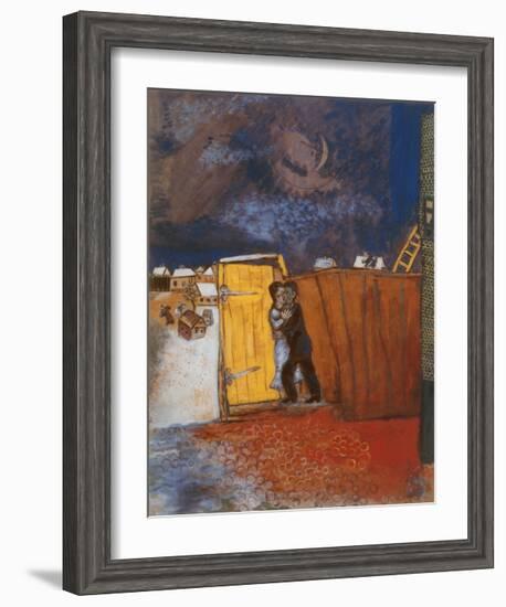 Claire de Lune-Marc Chagall-Framed Art Print