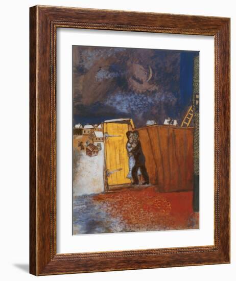 Claire de Lune-Marc Chagall-Framed Art Print