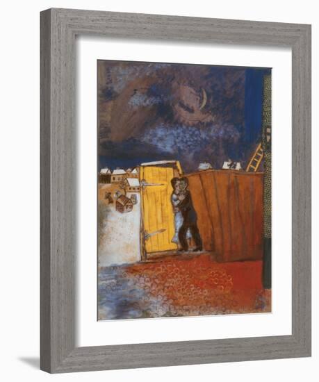 Claire de Lune-Marc Chagall-Framed Art Print