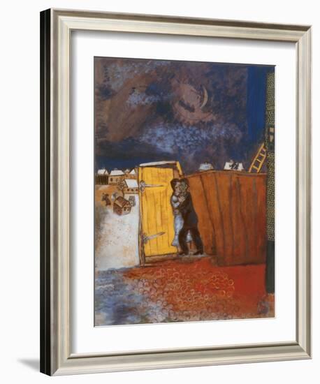 Claire de Lune-Marc Chagall-Framed Art Print