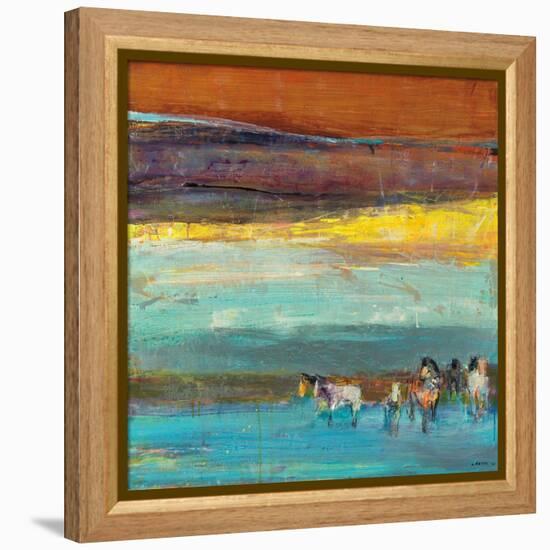 Claire de Lune-Dominique Samyn-Framed Stretched Canvas