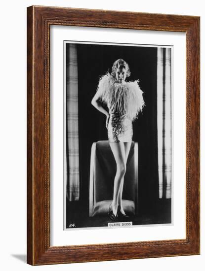 Claire Dodd, American Film Actress, C1938-null-Framed Giclee Print