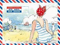 ABC of The Seaside-Claire Fletcher-Mounted Giclee Print