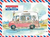 Carte Postal IV-Claire Fletcher-Framed Giclee Print