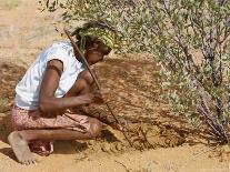 Three Aborigines Playing Musical Instruments, Northern Territory, Australia-Claire Leimbach-Photographic Print