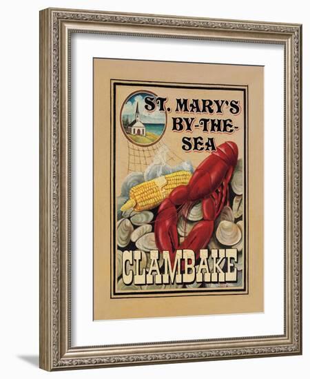 Clam Bake-Catherine Jones-Framed Art Print