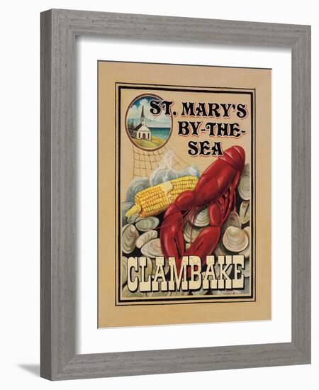 Clam Bake-Catherine Jones-Framed Art Print