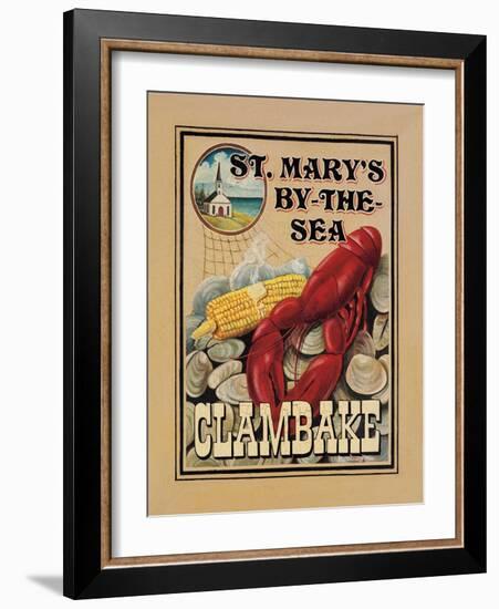 Clam Bake-Catherine Jones-Framed Art Print