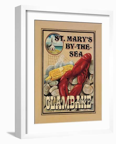 Clam Bake-Catherine Jones-Framed Art Print