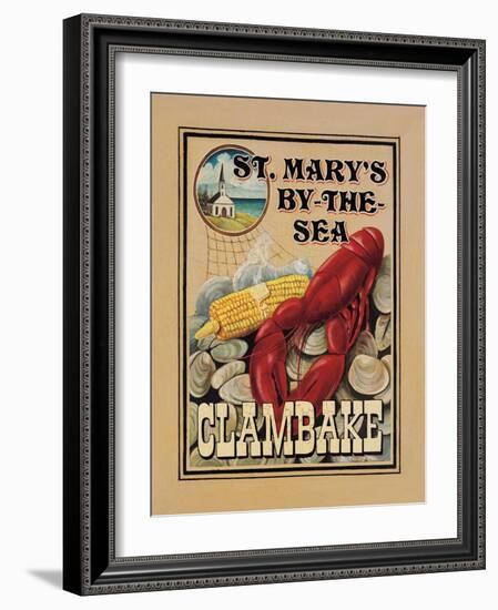 Clam Bake-Catherine Jones-Framed Art Print