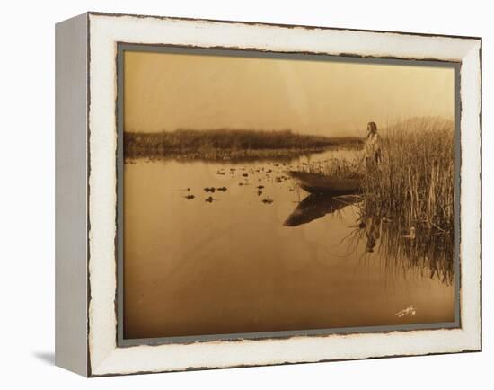 Clamath Marsh, 1898-Edward S. Curtis-Framed Premier Image Canvas