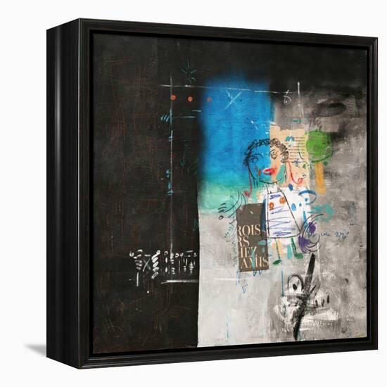 Clamor-Sattar Darwich-Framed Stretched Canvas