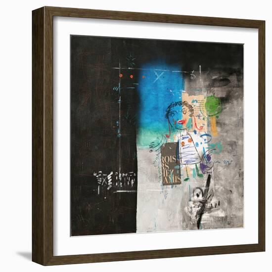 Clamor-Sattar Darwich-Framed Art Print