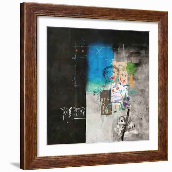 Clamor-Sattar Darwich-Framed Art Print