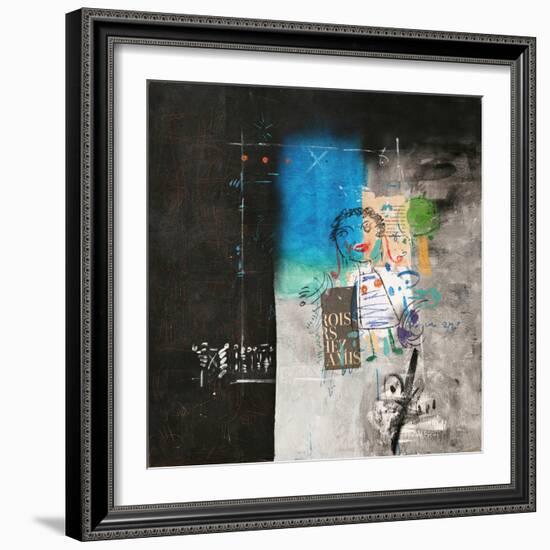 Clamor-Sattar Darwich-Framed Art Print