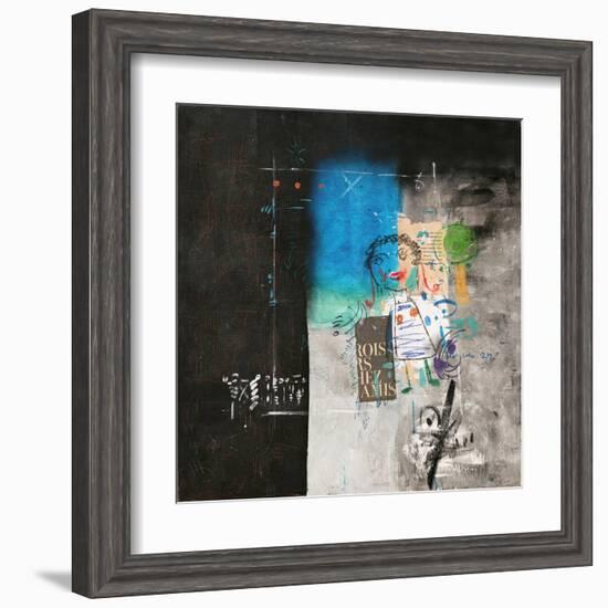 Clamor-Sattar Darwich-Framed Art Print