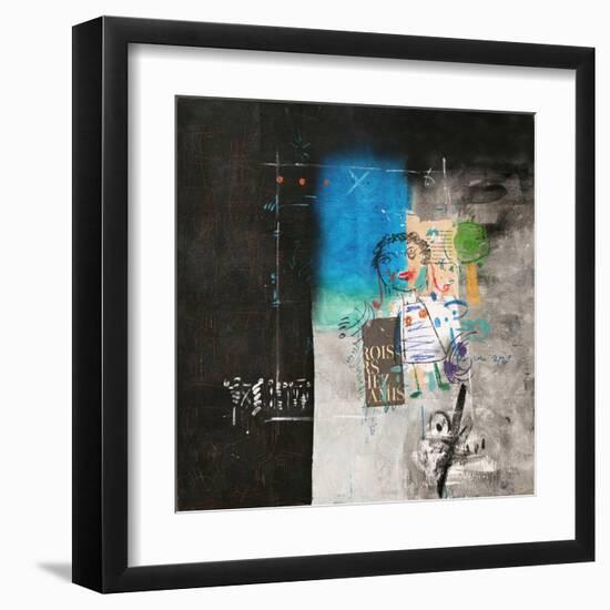 Clamor-Sattar Darwich-Framed Art Print