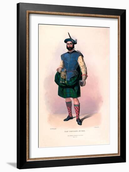 Clan Donchadh of Mar-R.R.-Framed Art Print