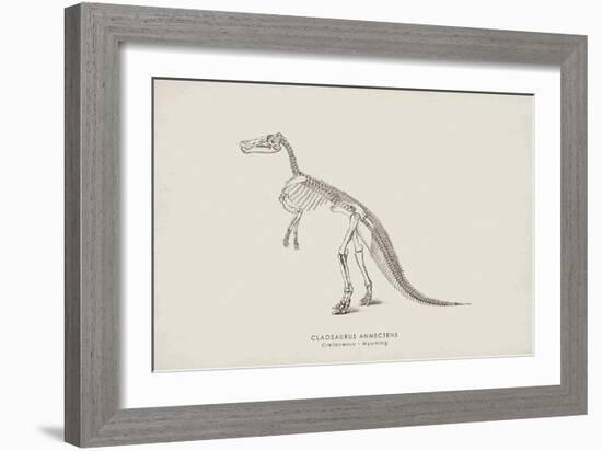 Claosaurus-The Vintage Collection-Framed Giclee Print