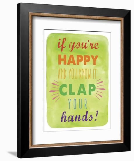 Clap-Erin Clark-Framed Giclee Print