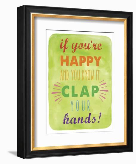 Clap-Erin Clark-Framed Giclee Print