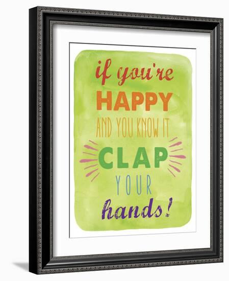 Clap-Erin Clark-Framed Giclee Print