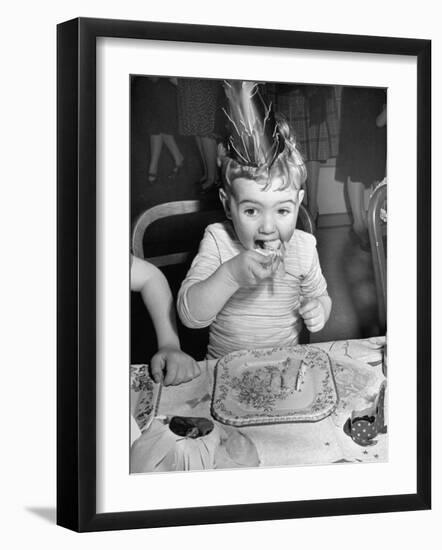 Clapp's Baby Food Company Staging a Child's party-Cornell Capa-Framed Photographic Print