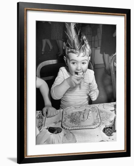 Clapp's Baby Food Company Staging a Child's party-Cornell Capa-Framed Photographic Print