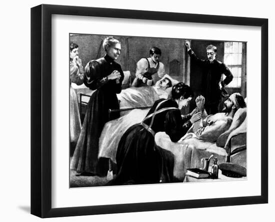 Clara Barton (1821-1912)-null-Framed Giclee Print