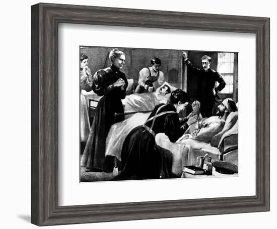 Clara Barton (1821-1912)-null-Framed Giclee Print