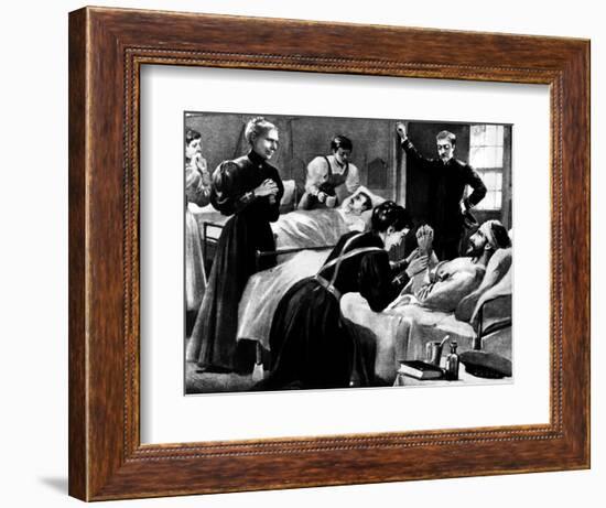 Clara Barton (1821-1912)-null-Framed Giclee Print