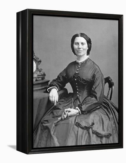 Clara Barton-Mathew Brady-Framed Premier Image Canvas