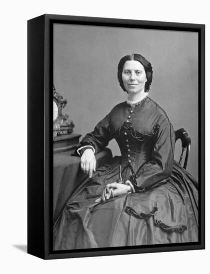 Clara Barton-Mathew Brady-Framed Premier Image Canvas