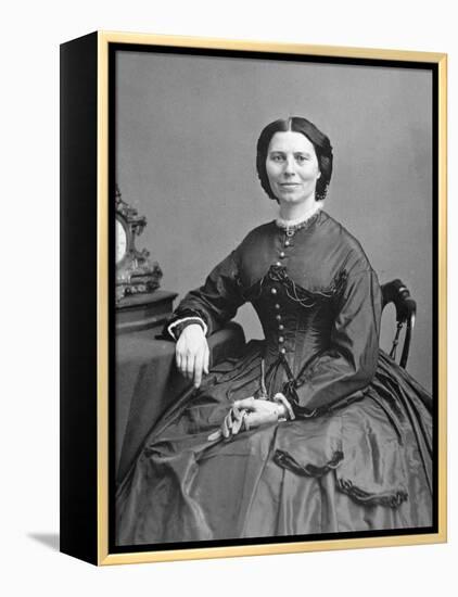 Clara Barton-Mathew Brady-Framed Premier Image Canvas