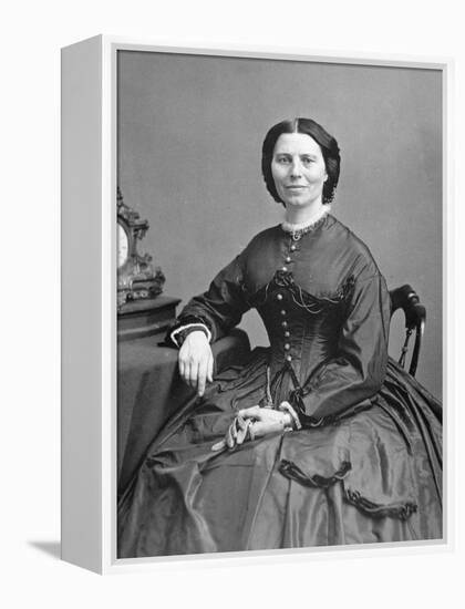 Clara Barton-Mathew Brady-Framed Premier Image Canvas