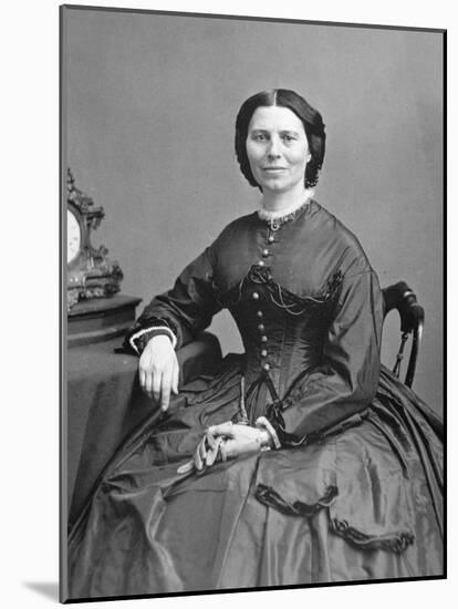 Clara Barton-Mathew Brady-Mounted Photographic Print