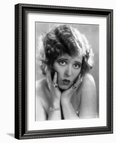 Clara Bow, c.1930-null-Framed Photo