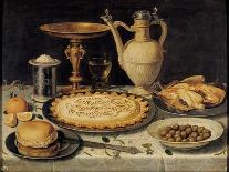 Table with Cakes, Chicken and Olives-Clara Peeters-Giclee Print