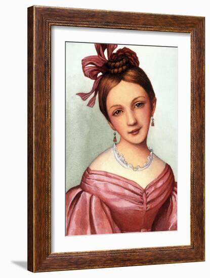 Clara Schumann (1819-1896)-null-Framed Giclee Print