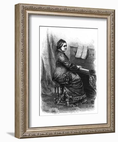 Clara Schumann, Girls Own-null-Framed Art Print