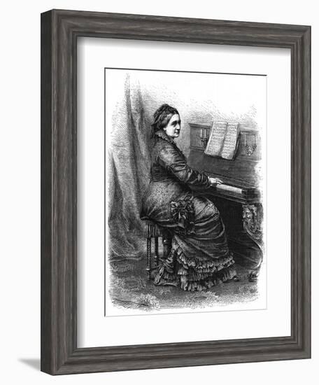 Clara Schumann, Girls Own-null-Framed Art Print