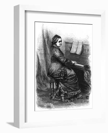 Clara Schumann, Girls Own-null-Framed Art Print