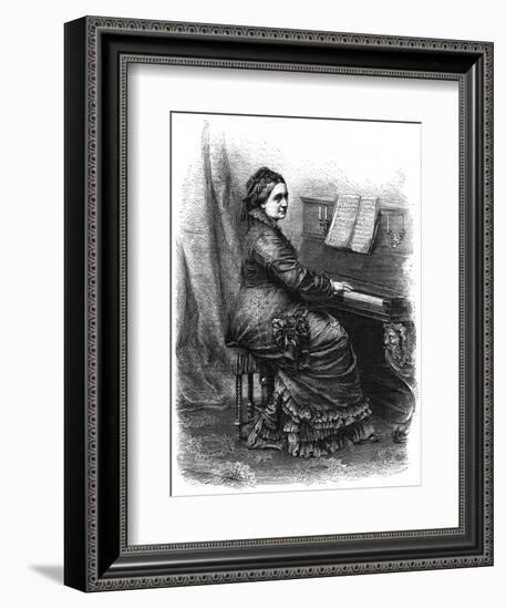 Clara Schumann, Girls Own-null-Framed Art Print