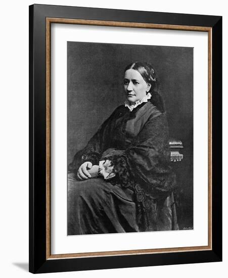 Clara Schumann-null-Framed Art Print