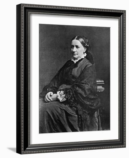 Clara Schumann-null-Framed Art Print